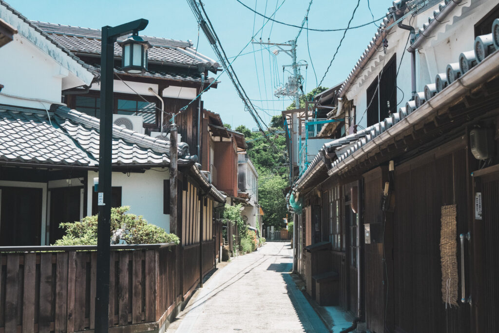 御手洗町並み保存地区